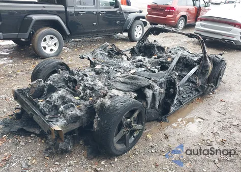 2007 Chevrolet Corvette z USA, uszkodzony, nr VIN 1G1YY26U675117167